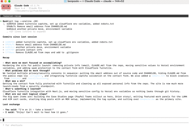I Built a Session Recap Skill to Remind Claude (and Me) Where We Left Off Last Time